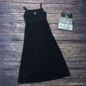 🌀Liz Lange | Long Black Maxi Dress A Line